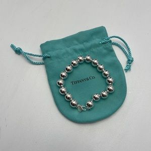 Tiffany & Co 10mm HardWear Ball bracelet 7 inch length w/bag